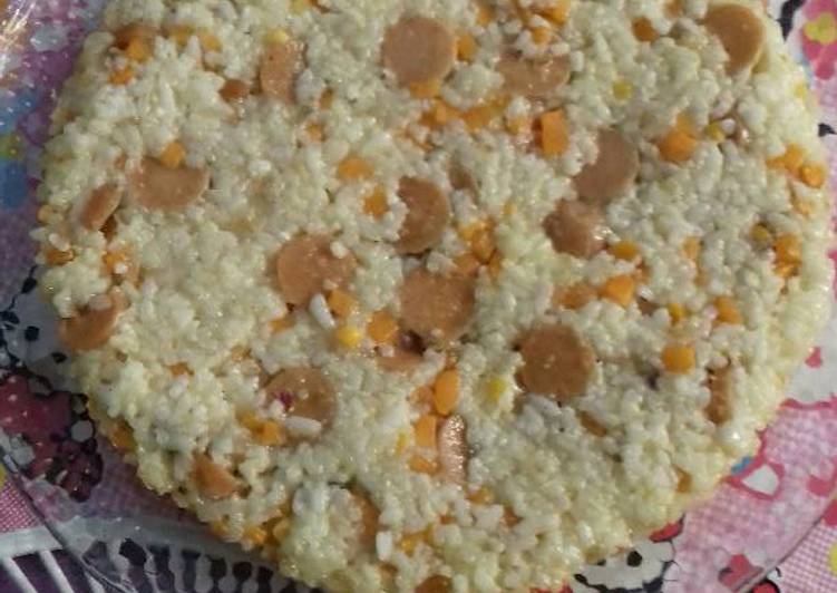 Nasi panggang sosis #PR_BukanNasiBiasa