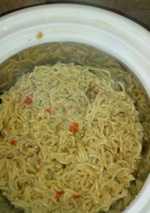 A picture of Simple indomie.