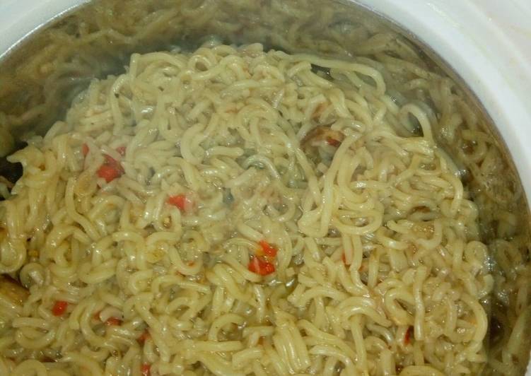 Recipe of Ultimate Simple indomie