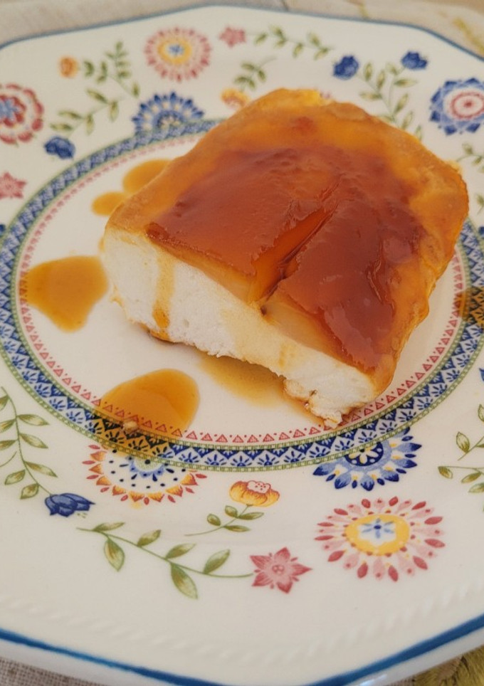 Una foto de Merengue Italiano con claras envasadas compradas en el supermercado