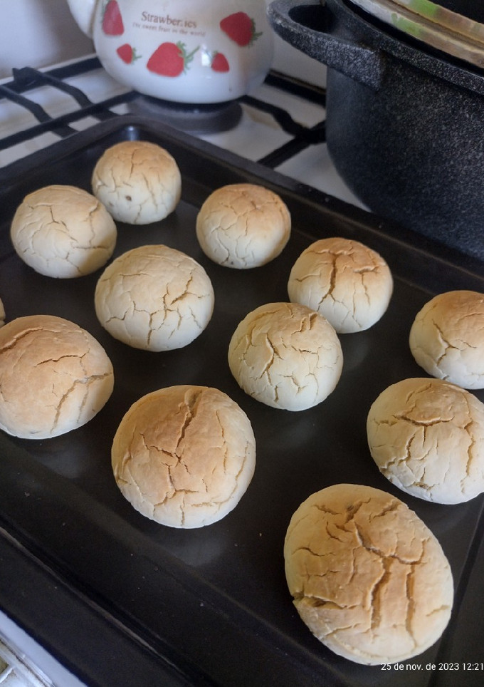 Una foto de Chipacitos económicos 😛 Sin TACC. (Pancitos de queso)
