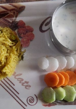 मेथी मटर पुलाव(Methi matar pulao recipe in Hindi) रेसिपी मुख्य फोटो
