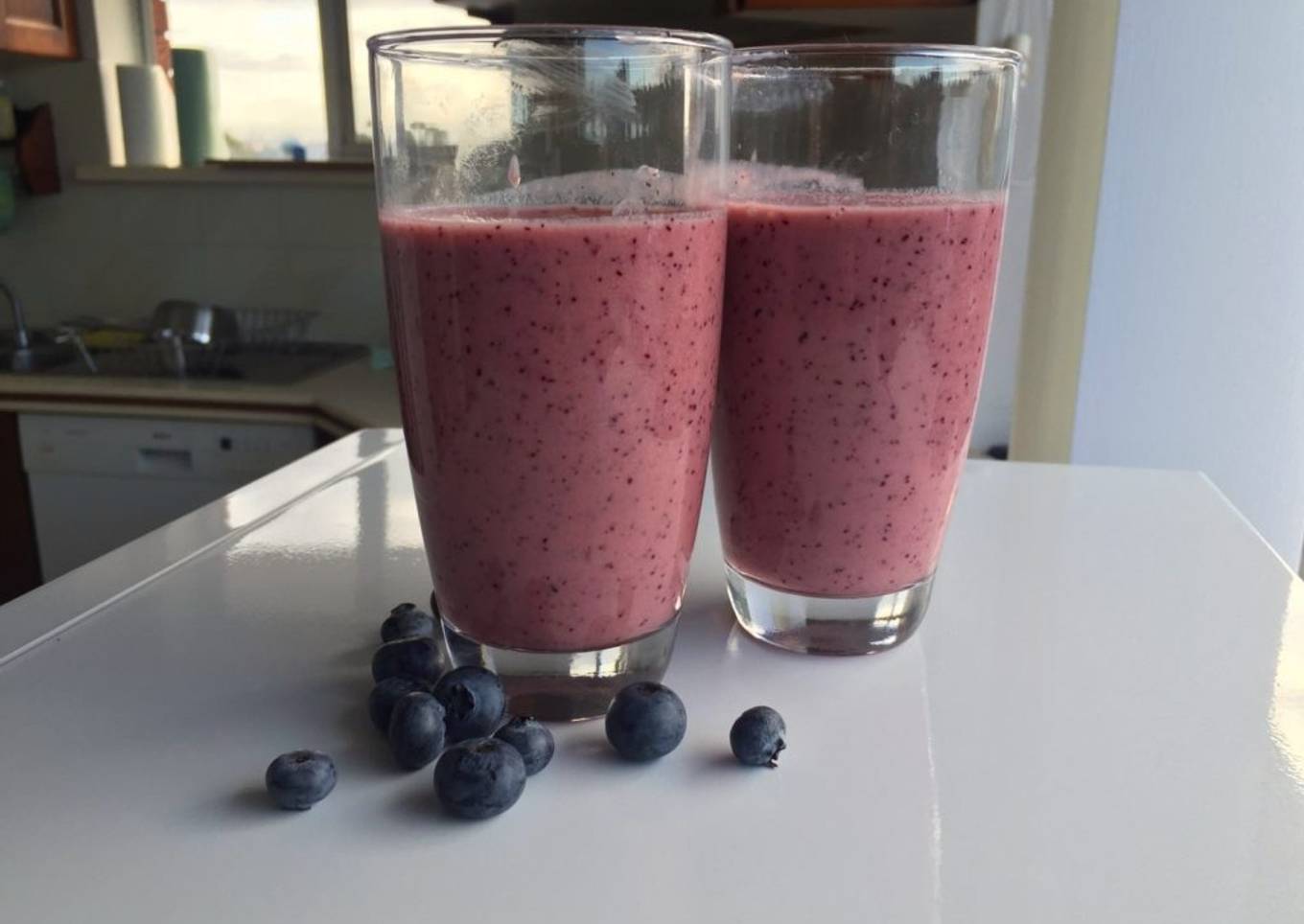 Blueberry Banana smoothie