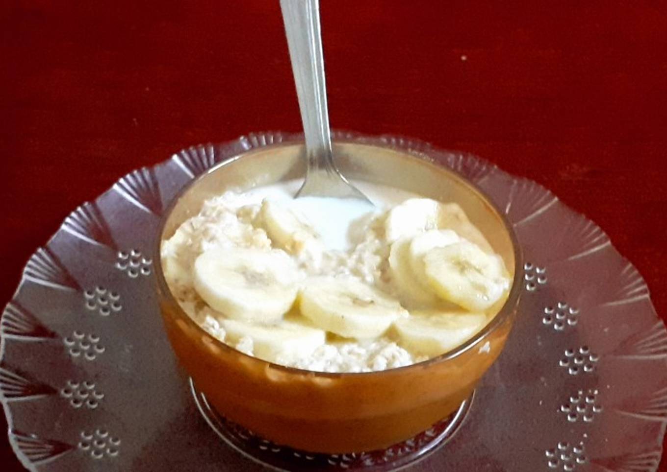 Healthy Oats With Banana