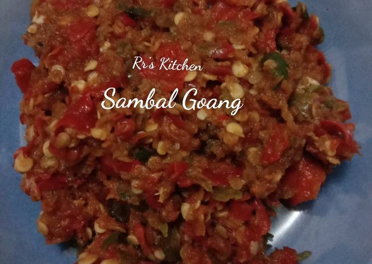 Anti Ribet, Bikin Sambal Goang Gampang