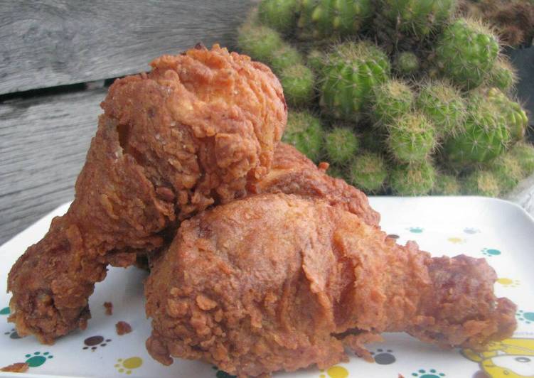 Cara Gampang Membuat Fried Chicken krenyeess (Ayam kentucky) yang Bikin Ngiler