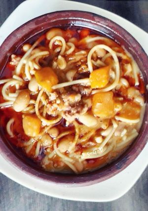 Una foto de Porotos con rienda