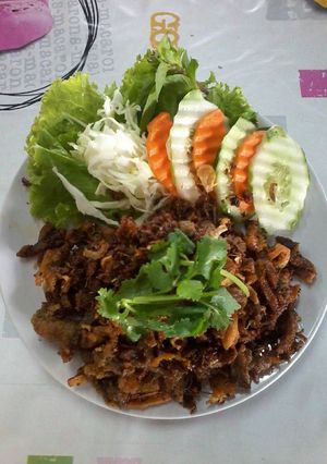 รูปของ ไก่คั่วเกลือสมุนไพร​