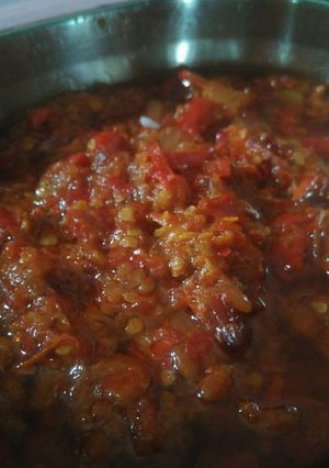 Foto resep Sambal petir jago