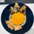 Saumon Riz et Topinambours