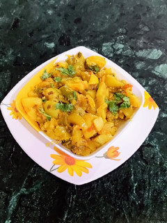 A picture of Bottlegourd Stew/ Lauki Stew.