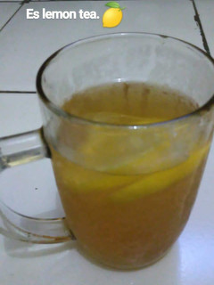 Foto resep Es Lemon Tea 🍋