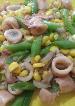 Foto resep Tumis cumi asin