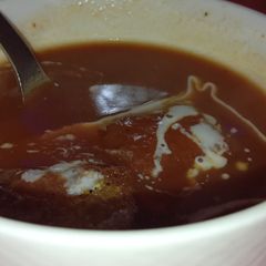 A picture of Tomato soup.