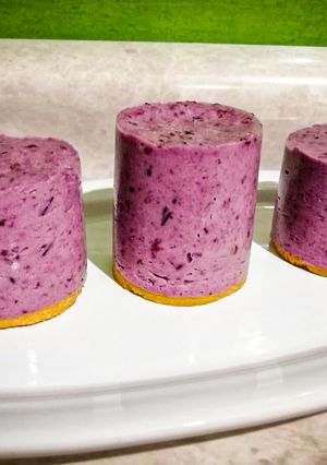 Una foto de Mousse de Frutos Rojos