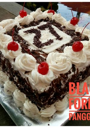Foto resep Black Forest Panggang