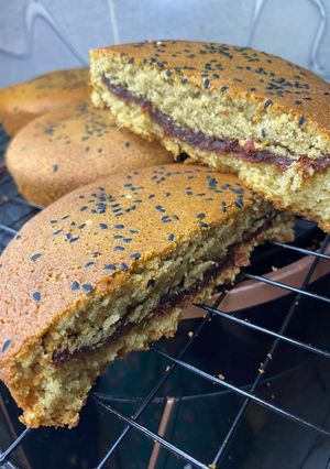 صورة لوصفة كيكة دخن 🍰