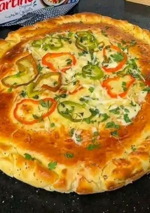 صورة لوصفة فطيرة محشية