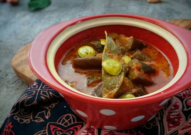 Resep Gulai Terong tanpa Santan | Bahan Membuat Gulai Terong tanpa Santan Yang Sedap