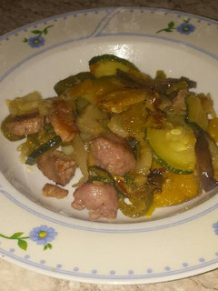 Una foto de Pisto de verduras