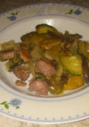 Una foto de Pisto de verduras