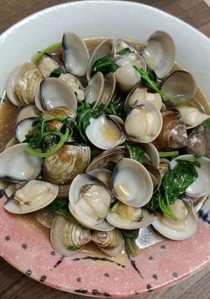 塔香蛤蠣 的食譜成品照片