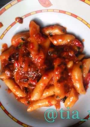 Foto resep Tteokbokki Pedas Korea tanpa Gochujang