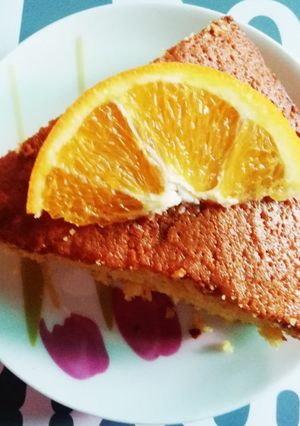 Una foto de Torta de Naranja licuada 🧡🍊😍