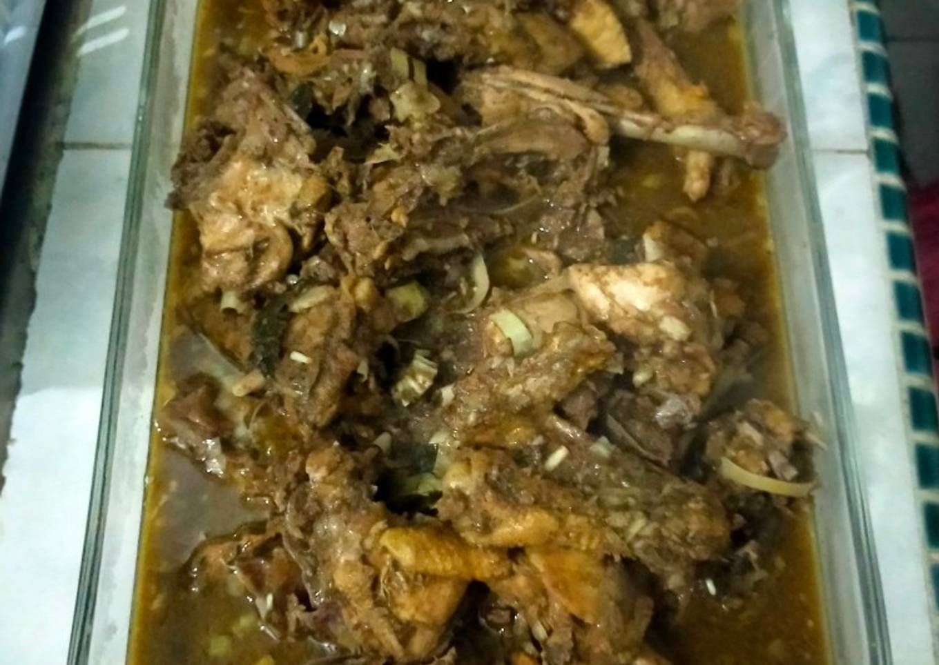 Ayam Gota tanpa gota