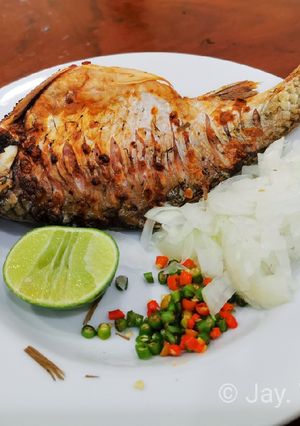 รูปของ ปลาส้มทอดทรงเครื่อง Airfryer