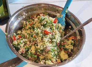 Foto resep Tabbouleh couscous (semolina)