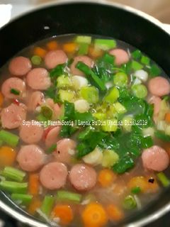 Foto resep Sup Kacang Merah Sosis
