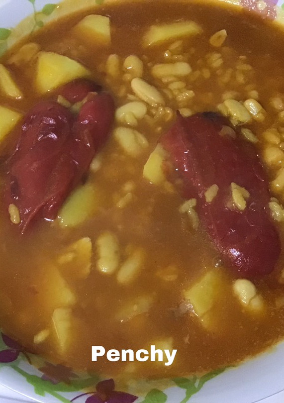 Una foto de Arroz con habichuelas de mi región (Murcia)