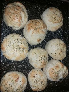 Una foto de Pan de hamburguesa 🍔 súper livianos y esponjosos