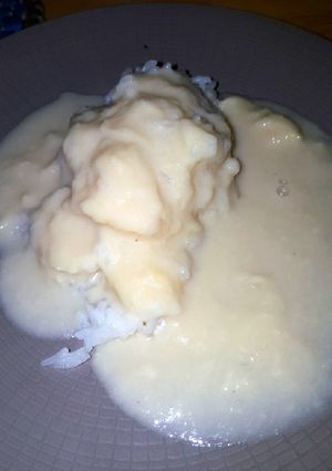 Foto resep Ketan durian / kinca