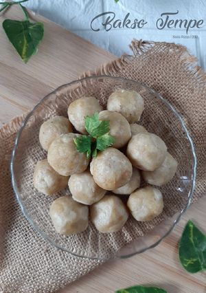 Foto resep Bakso Tempe (Diet friendly)