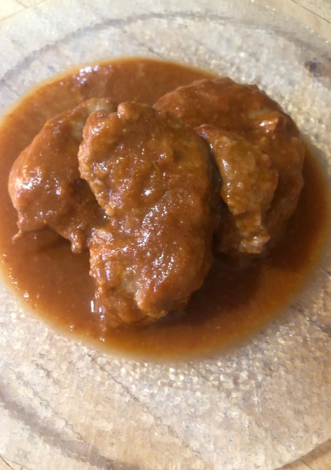 Una foto de Solomillo en salsa