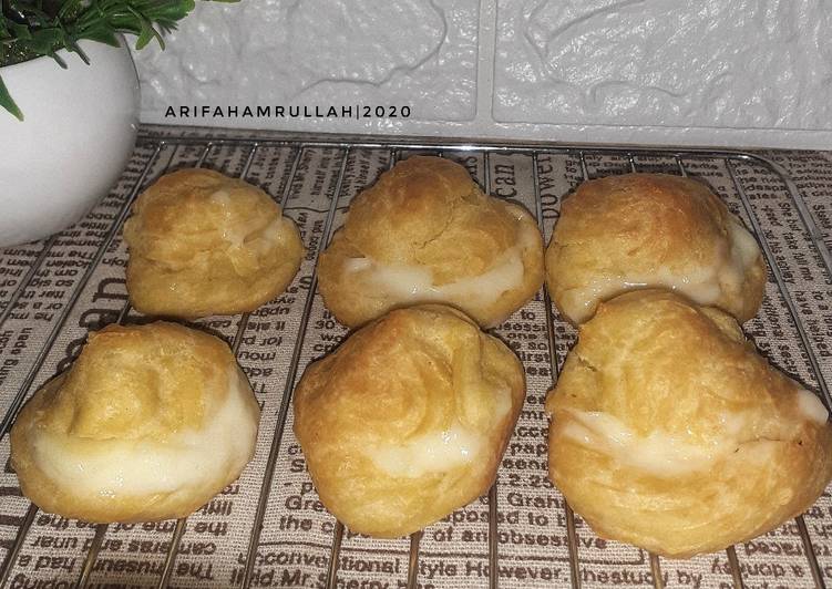 Resep Kue sus vla vanilla Anti Gagal