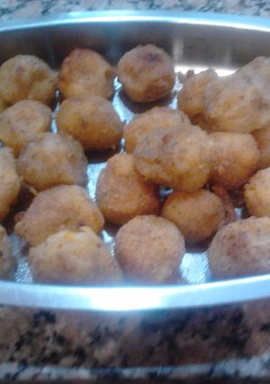Una foto de Bolas de papas"Noisette"