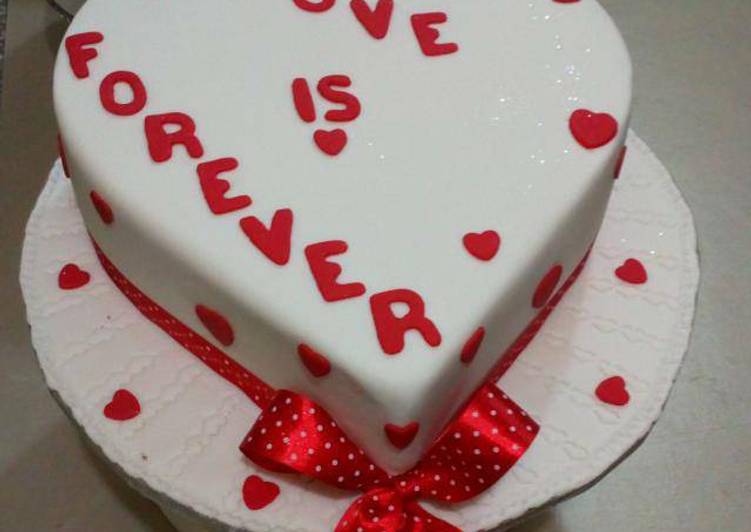 Step-by-Step Guide to Prepare Award-winning 10 inch love Cake