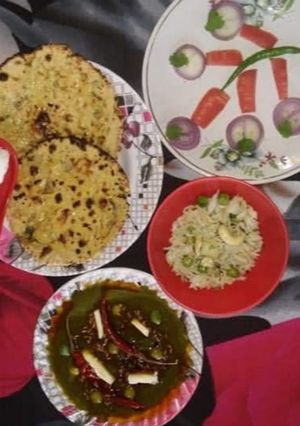 A picture of Sarson Ka Saag.