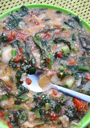 A picture of FATE (MAIZE AND VEGETABLE PORRIDGE).
