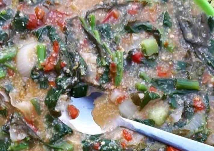 Recipe of Any-night-of-the-week FATE (MAIZE AND VEGETABLE PORRIDGE)