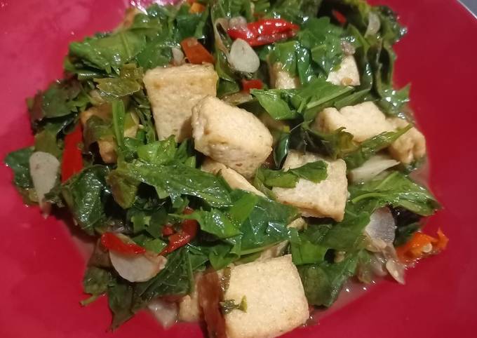 Resep Tumis Tahu Daun Melinjo Daun So Oleh Nurul Hikmah Cookpad