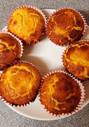 Narancsos lisztmentes muffin recept fotója