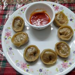 Cauliflower-Cauliflower filled Momos A picture of Cauliflower-Cauliflower filled Momos.
