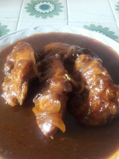 Una foto de Pollo en salsa de tamarindo