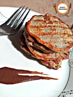 A picture of Plantain pancake.