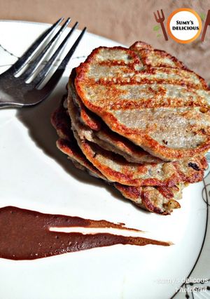 A picture of Plantain pancake.