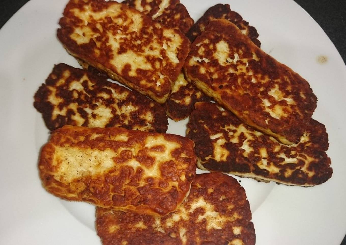 Fried Haloumi Cheese